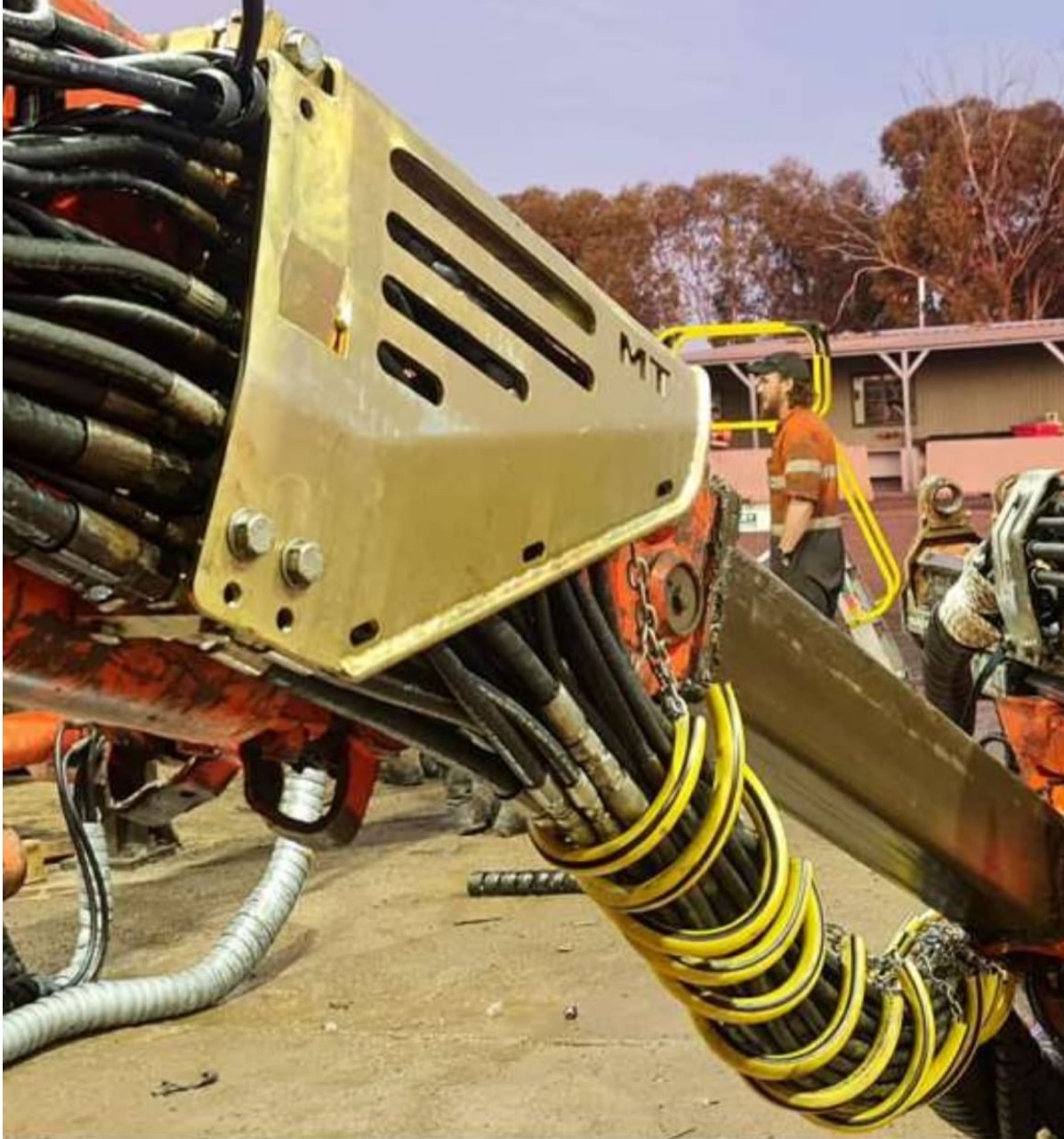 DTH drilling rig equipment